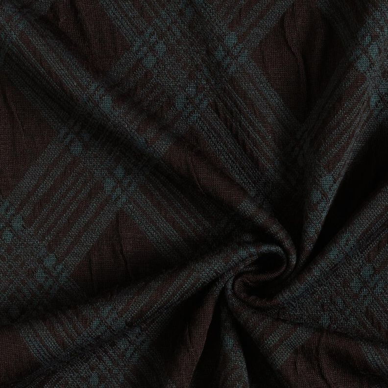 Strickjacquard Argyle Muster – schwarz/tannengrün,  image number 4