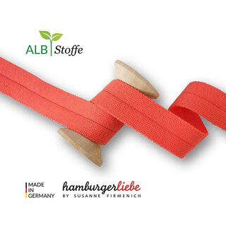 Bio Einfassband Edge Me [ 3,2 cm ] | Albstoffe – signalrot, 