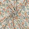 Musselin/ Doppel-Krinkel Gewebe Blumenwiese Digitaldruck | Poppy Fabrics – wollweiss/pfirsichorange,  thumbnail number 3
