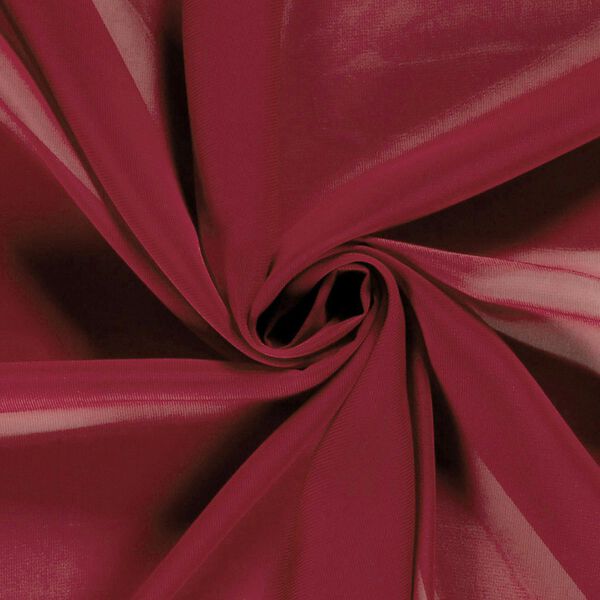 Chiffon – bordeauxrot | Reststück 100cm
