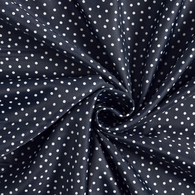 Futterstoff Polkadots – marineblau,  image number 3