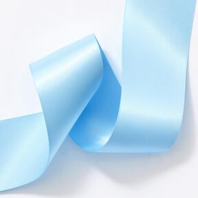 Satinband [50 mm] – babyblau, 