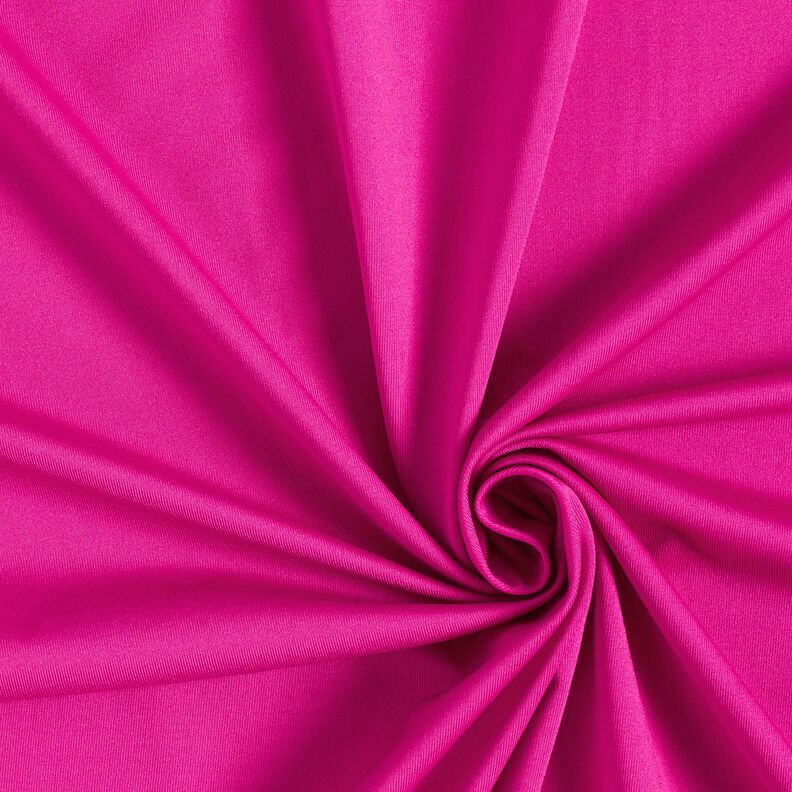 Jersey angeraute Innenseite Uni – intensiv pink,  image number 1