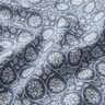 Baumwollstoff Cretonne Blumen und Ranken – blaugrau/weiss,  thumbnail number 2