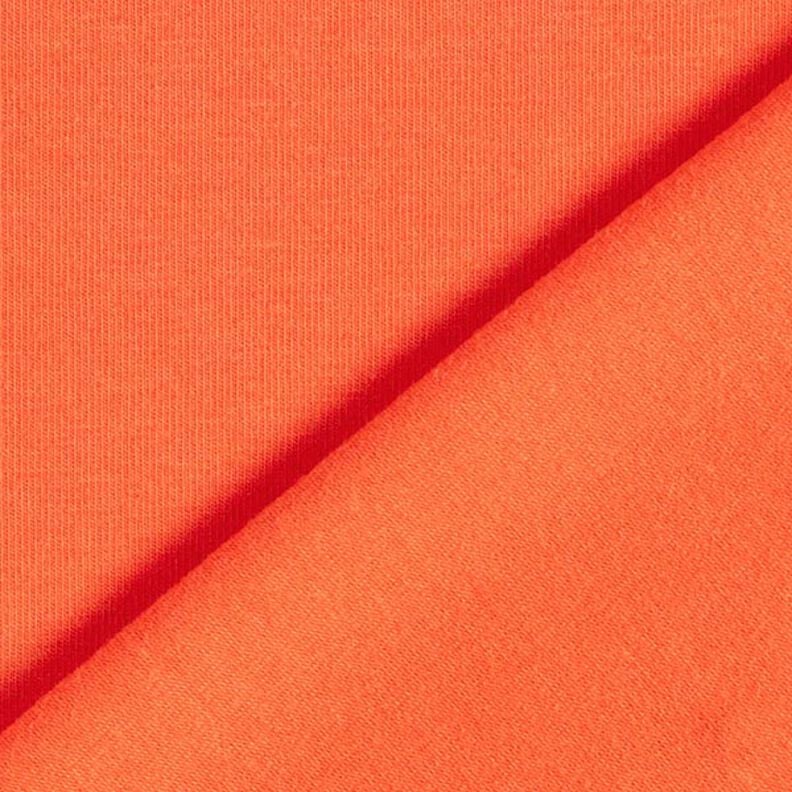 Baumwolljersey Medium Uni – orange,  image number 3