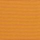 Bündchen Schlauchware schmale Ringel – terracotta/gelb,  thumbnail number 1