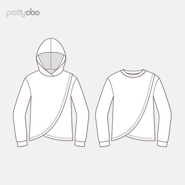 Hoodie Cleo | Pattydoo | 32-54,  image number 6
