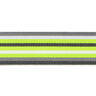 Taschengurtband Neon [ 40 mm ] – neongelb/grau,  thumbnail number 3