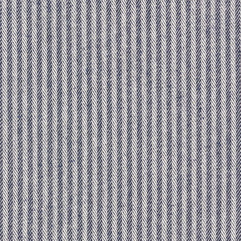 Möbelstoff Jacquard Streifen – blau,  image number 1