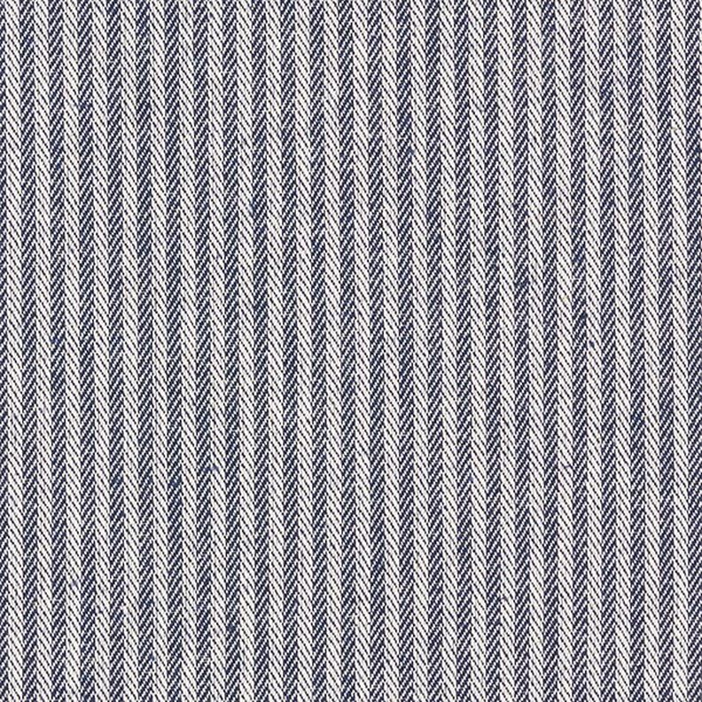Möbelstoff Jacquard Streifen – blau,  image number 1