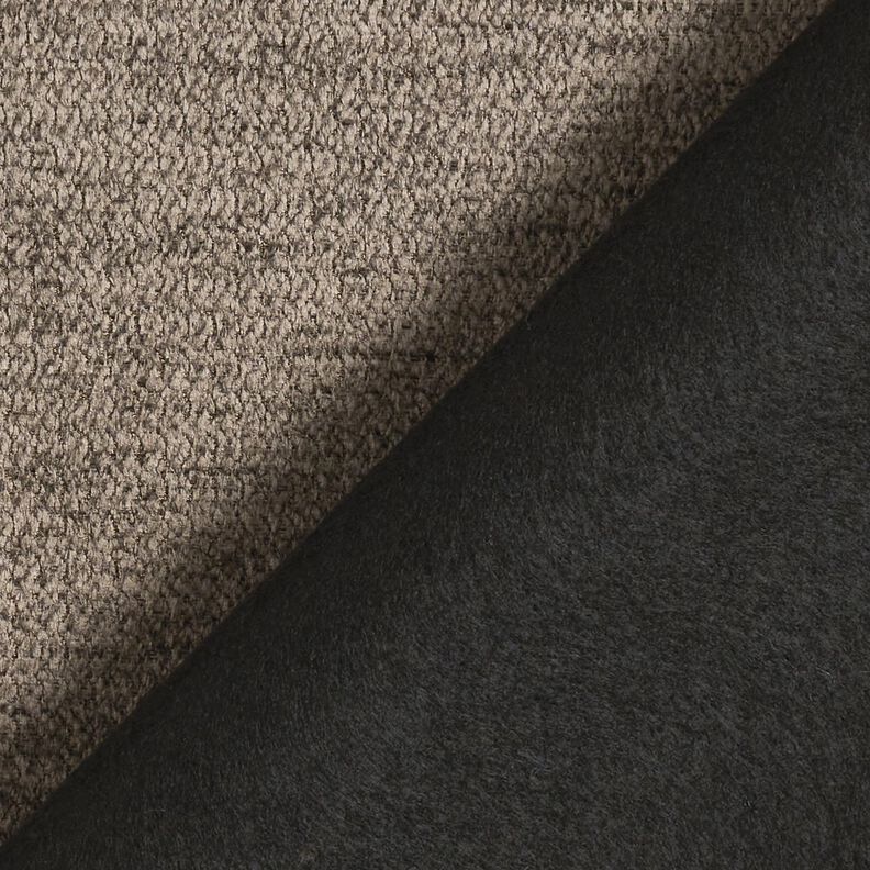Polsterstoff weiches Gewebe – dunkeltaupe,  image number 3