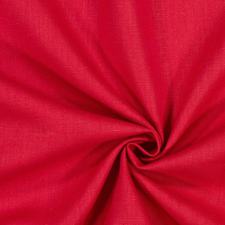Leinenstoff Ramie-Mix medium – rot, image number 1
