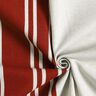 Dekostoff Panama Blockstreifen – wollweiss/nebelgrau,  thumbnail number 3