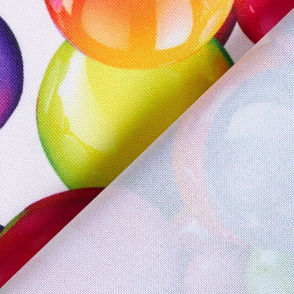Polyesterstoff bunte Luftballons, image number 4