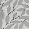 Dekostoff Canvas verschwommene Blätter – nebelgrau/grau,  thumbnail number 5