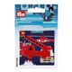 Applikation  Feuerwehrauto [ 6,3 x 6,3 cm ] | Prym – signalrot/marineblau,  thumbnail number 2