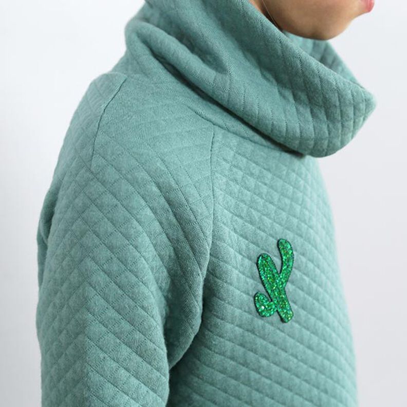 POLLY - gemütliches Sweatkleid mit Rollkragen | Studio Schnittreif |98-152,  image number 3
