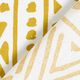 Dekostoff Canvas Ethno – senf/weiss,  thumbnail number 4
