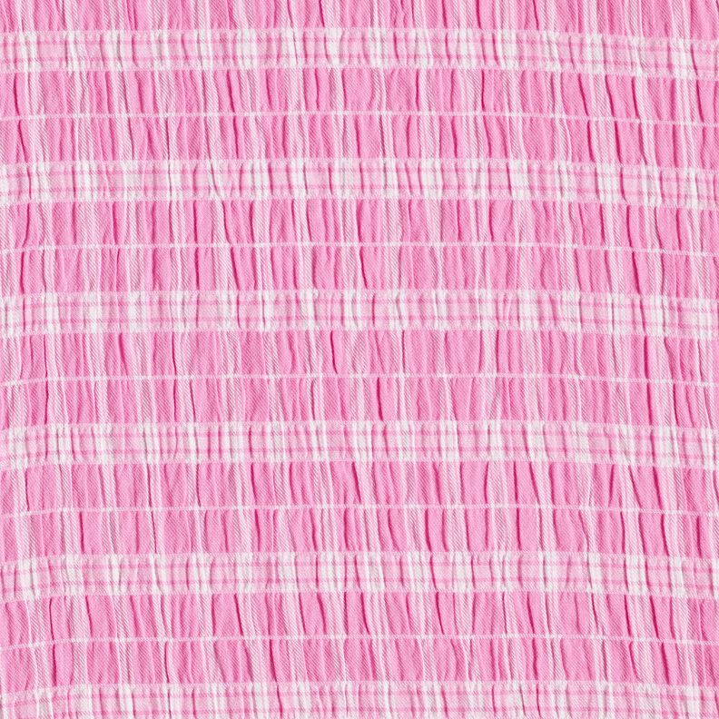 Seersucker gemischte Streifen – rosa/weiss, image number 1