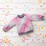 Kunstfell diagonaler Farbverlauf – rosa/flieder,  thumbnail number 6