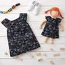 Baumwollpopeline Tiergesichter | Poppy Fabrics – blaugrau,  thumbnail number 6