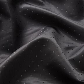 Futterstoff Jacquard Punkte – nachtblau, 