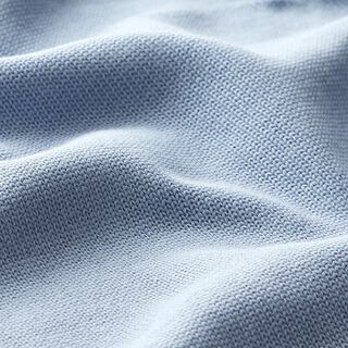 Baumwoll-Strickstoff – blaugrau, 