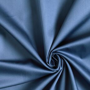 Baumwollsatin Uni – jeansblau, 