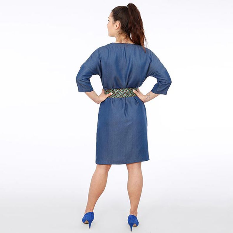 FRAU EDDA gerades Blusenkleid mit Knopfleiste und Taschen | Studio Schnittreif | XS-XXL,  image number 3