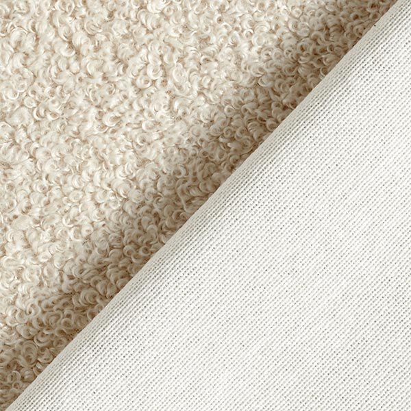 Polsterstoff Bouclé – hellbeige,  image number 3