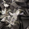 Chiffon glitzernde Nadelstreifen Batikoptik – schwarz/weiss,  thumbnail number 2