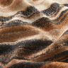 Jersey Glitzer verwischte Streifen – braun/schwarz,  thumbnail number 3