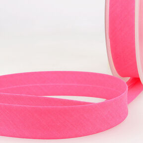 Schrägband Polycotton [20 mm] – neonpink, 