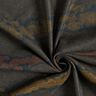 Romanit Jersey angeraut Wasserlinien – dunkelbraun/schwarz,  thumbnail number 3