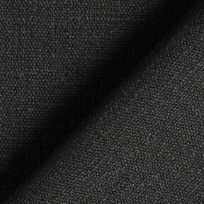 Stretch Leinenstoff Mix – schwarz, 