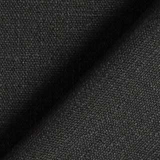 Stretch Leinenstoff Mix – schwarz, 