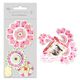 Pop-Up-Bastelset Flower Power  – rosa,  thumbnail number 1