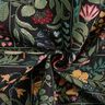 Dekostoff Gobelin Blumen-Kacheln – schwarz,  thumbnail number 3