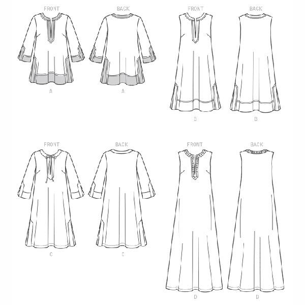 Tunika / Kleid | McCalls 7408 | 42-52, image number 8