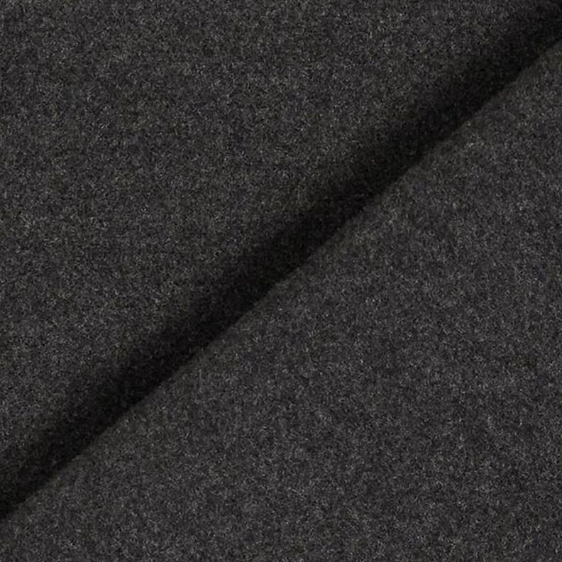 Mantelstoff recyceltes Polyester Melange – anthrazit,  image number 4