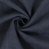 Leinenstoff Ramie-Mix stonewashed, schwere Qualität – nachtblau,  thumbnail number 2