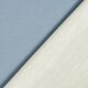 GOTS Wolle-Baumwoll Jersey Doubleface | Albstoffe – blaugrau/natur | Reststück 50cm,  thumbnail number 1