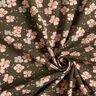 Baumwolljersey süße Blümchen – khaki,  thumbnail number 3