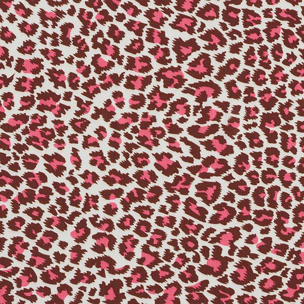 FRINGE ME Leo Pink – wollweiss/pink | Albstoffe | Hamburger Liebe, image number 5
