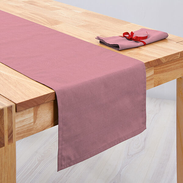Dekostoff Canvas – dunkelaltrosa,  image number 5