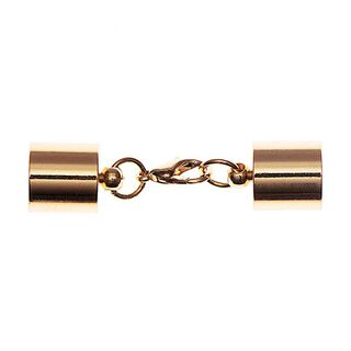 Karabiner mit Endkappen [11 mm], Jewellery Made by Me | Rico Design - gold, 