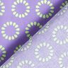 Beschichtete Baumwolle bunte Kreise – lavendel/maigrün,  thumbnail number 4