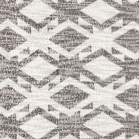 Strickbouclé Chevron – schwarz/weiss, 