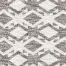 Strickbouclé Chevron – schwarz/weiss,  thumbnail number 1