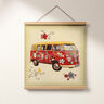 Gobelinstück Bunter Bulli VW,  thumbnail number 5